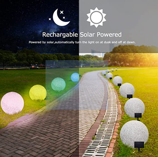 Solar Led Garden Balls