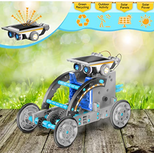 12 in 1 STEM solar robot